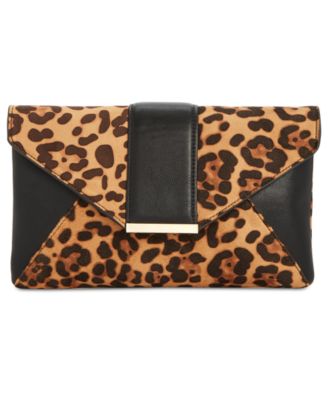 INC International Concepts - Leopard-Print Luci Clutch