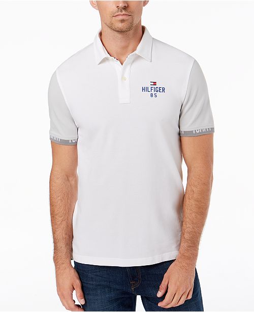 Tommy Hilfiger Men's Carl Custom Fit Polo Shirt, Created for Macy's