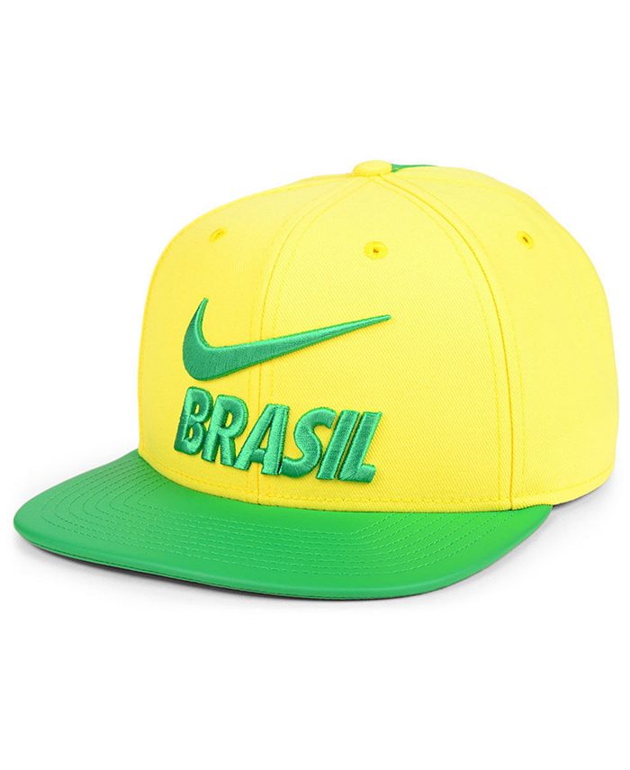 Nike Brazil National Team Snapback Cap - Macy's