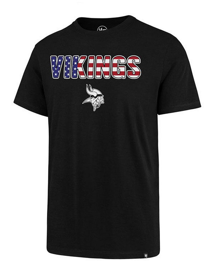 '47 Brand Men's Minnesota Vikings Spangled Banner Club T-Shirt - Macy's