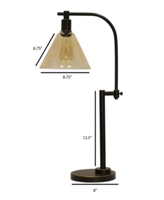 StyleCraft Home Collection Stylecraft Madison Adjustable Height Task Lamp 