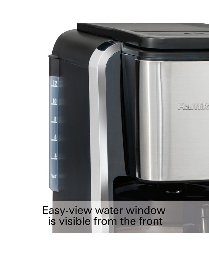 Hamilton Beach Programmable Easy Access Deluxe Coffee Maker Macy's