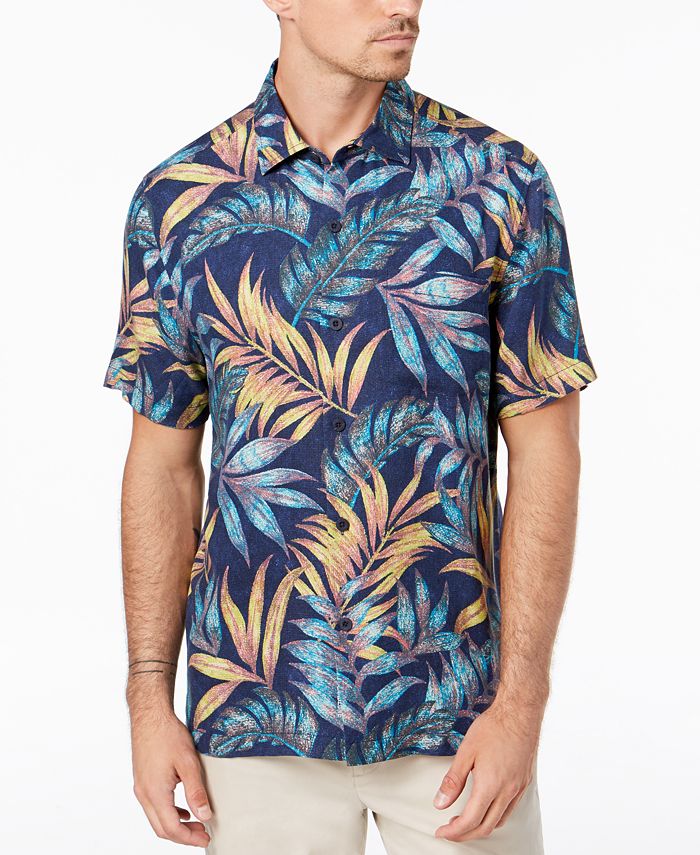 Tommy Bahama Men's Parque Palms Camp Shirt - Macy's