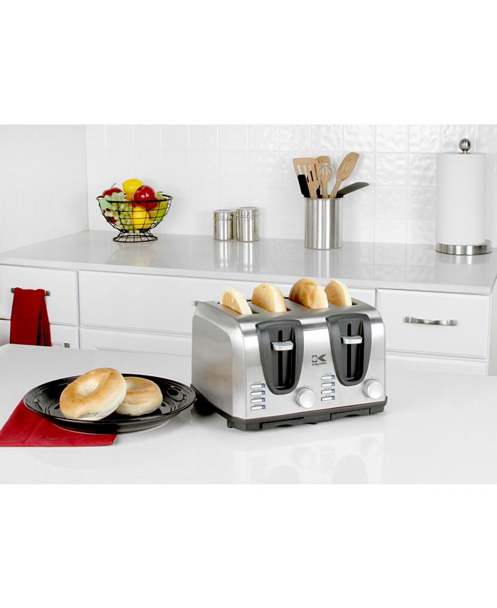 Kalorik 4Slice Stainless Steel Toaster Macy's