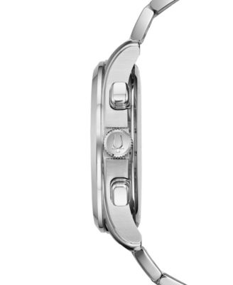 Men's Chronograph Wilton Stainless Steel Bracelet Watch 46.5mm