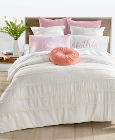 CLOSEOUT! Fringe 3-Pc. Full/Queen Comforter Set, Created for Macy's