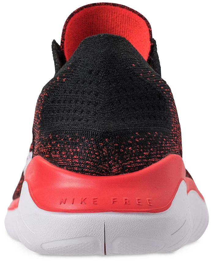 Nike Men's Free Run Flyknit 2018 Running Sneakers from Finish Line - Macy's