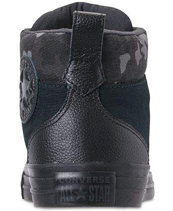 Men's chuck taylor all star street mid clearance combat zone casual sneakers from finish line