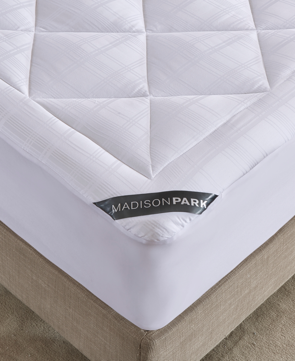 UPC 086569041104 product image for Madison Park 525 Thread Count Queen Cotton Rich Down Alternative Mattress Pad | upcitemdb.com