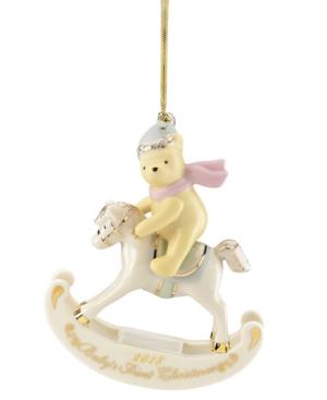 Lenox 2018 Winnie The Pooh Baby's 1st Ornament