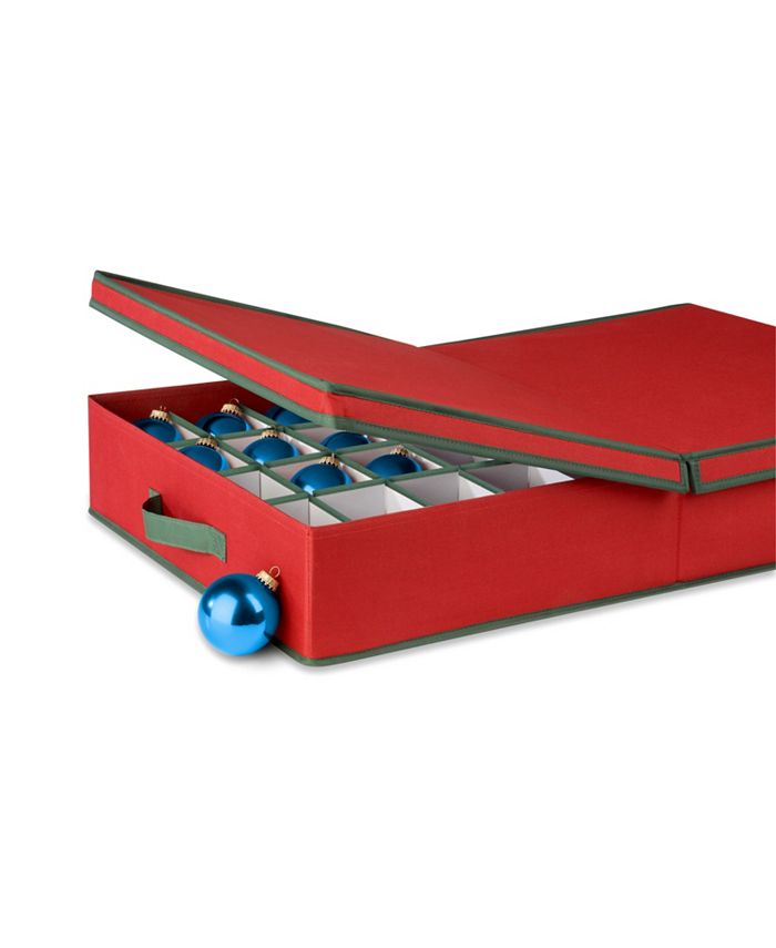 Honey Can Do Ornament Storage Box Macy's