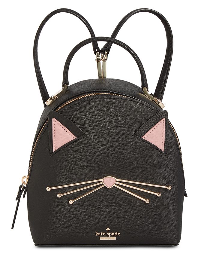 kate spade new york Cat's Meow Cat Binx Mini Backpack & Reviews - Handbags  & Accessories - Macy's