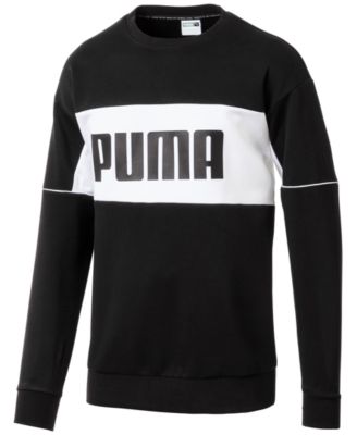 puma men black sweatshirt