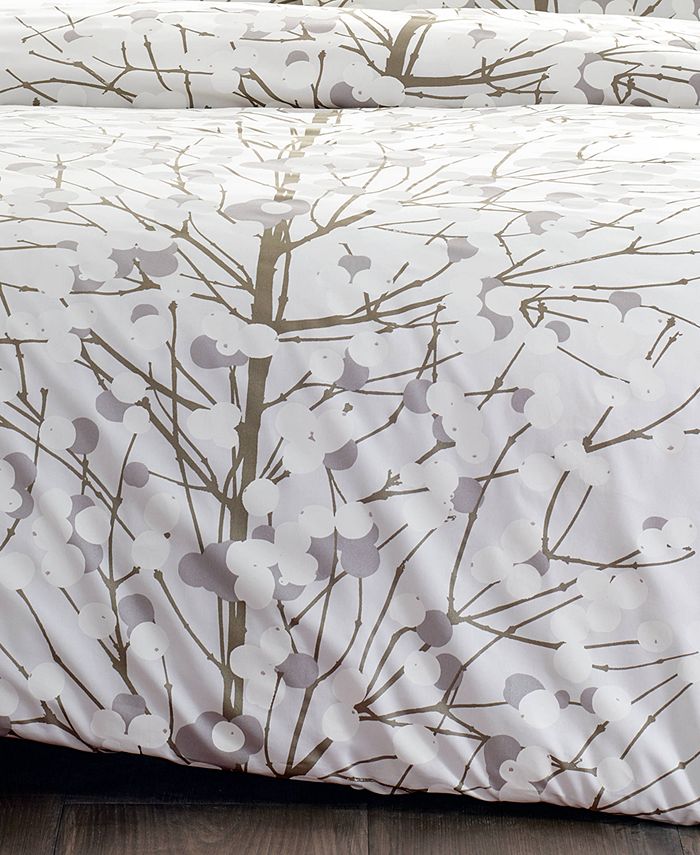 Marimekko Lumimarja Cotton 2-Pc. Silver Twin Duvet Cover Set & Reviews -  Duvet Covers & Sets - Bed & Bath - Macy's