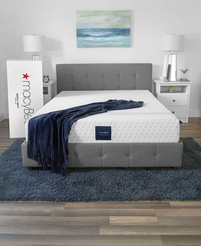 MacyBed 10" Plush Memory Foam Mattress California King, Mattress in a
