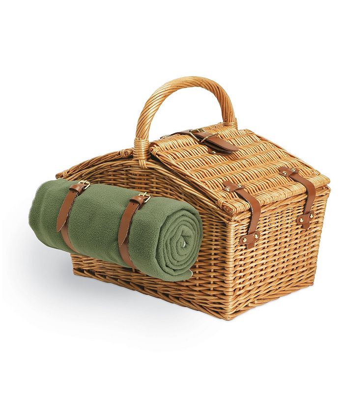 Picnic Time Somerset Green Picnic Basket Macy's