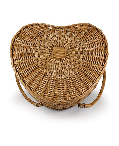 Picnic Time Heart Picnic Basket & Reviews Outdoor Dining