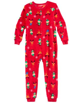 Family Pajamas Matching Elf One-Piece, Available in Toddler and Kids ...