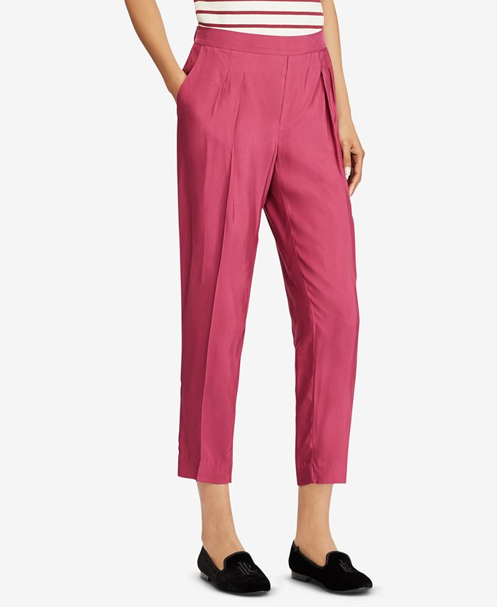 ralph lauren pleated pants