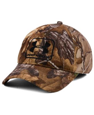 under armour camo fitted hat