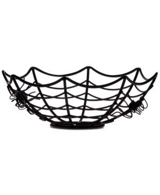 Home Essentials - Spider Web Metal Bowl