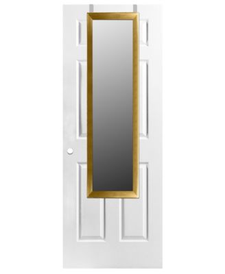 Home Basics - Over The Door Mirror, Gold
