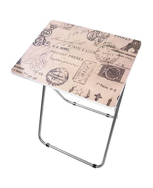 Hds Trading Corp Home Basics Paris Multi Purpose Foldable Table