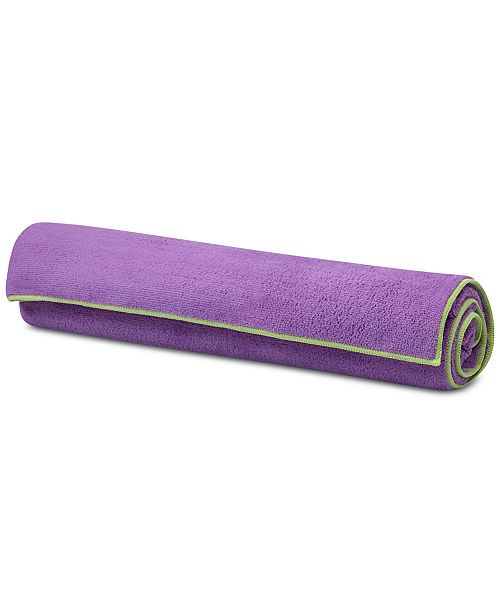 Gaiam Yoga Stay Put Mat Towel Reviews Women S Brands Women