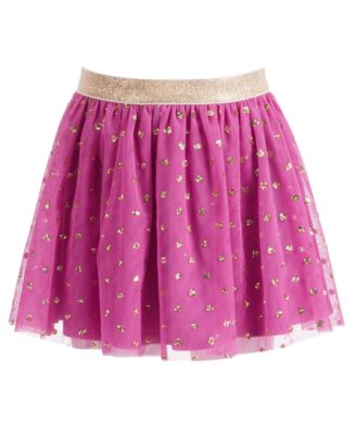 Epic Threads Toddler Girls Glitter-Tulle Skirt, Created for Macy's - Macy's