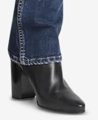 Suki Mid Rise Stretchy Slim Bootcut Jeans