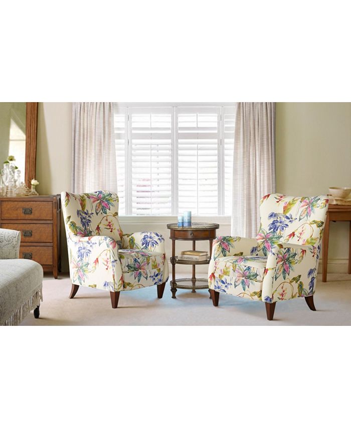 Jennifer Taylor Home Paradise Upholstered Arm Chair Macy's