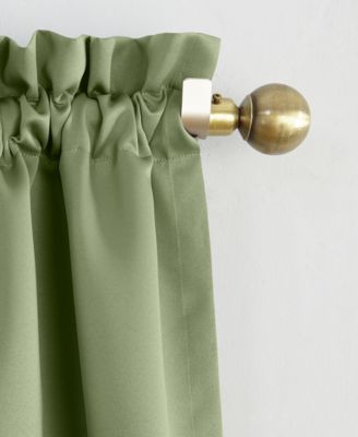 Room Darkening Rod Pocket Curtain Panel