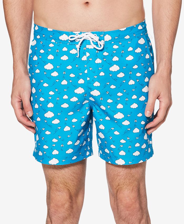 Original Penguin Men s Paper Airplane Printed Quick Dry Swim