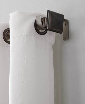 Montego Casual Textured Semi-Sheer Grommet Curtain Panel