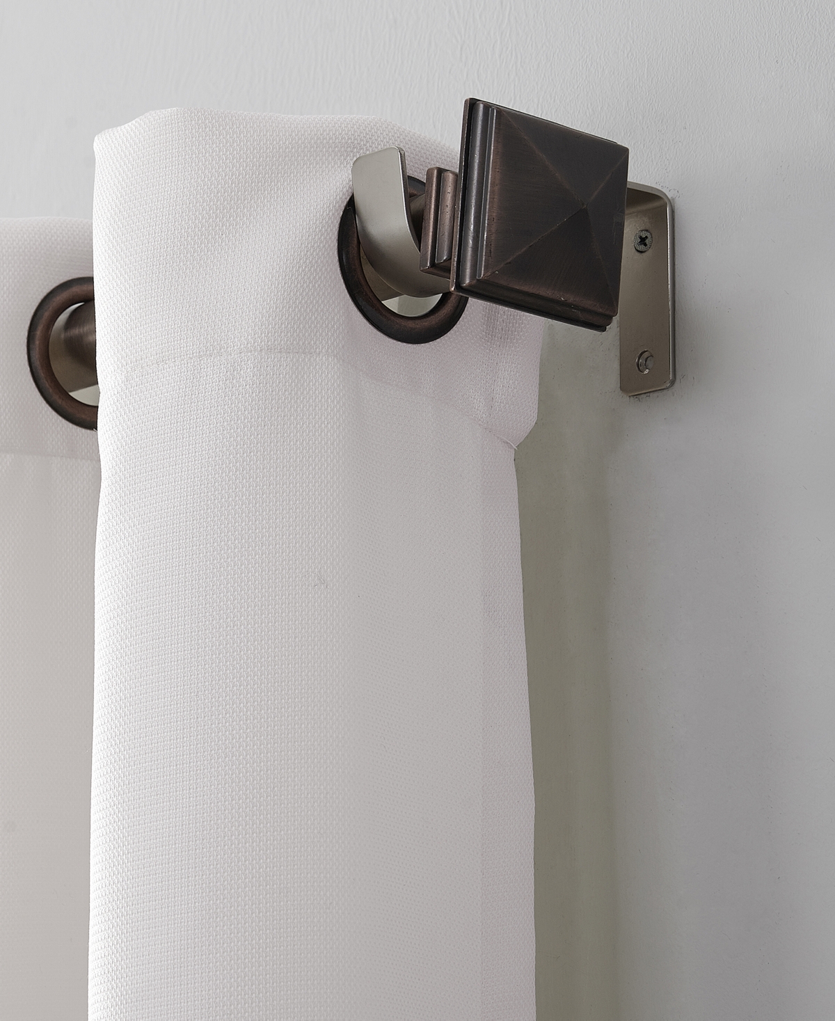 No. 918 Montego Casual Textured Semi-Sheer Grommet Curtain Panel