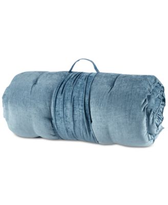 Edelia Poly Chenille Lounge Floor Pillow, 27 "x 74"