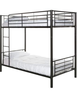 metal bunk beds twin over twin