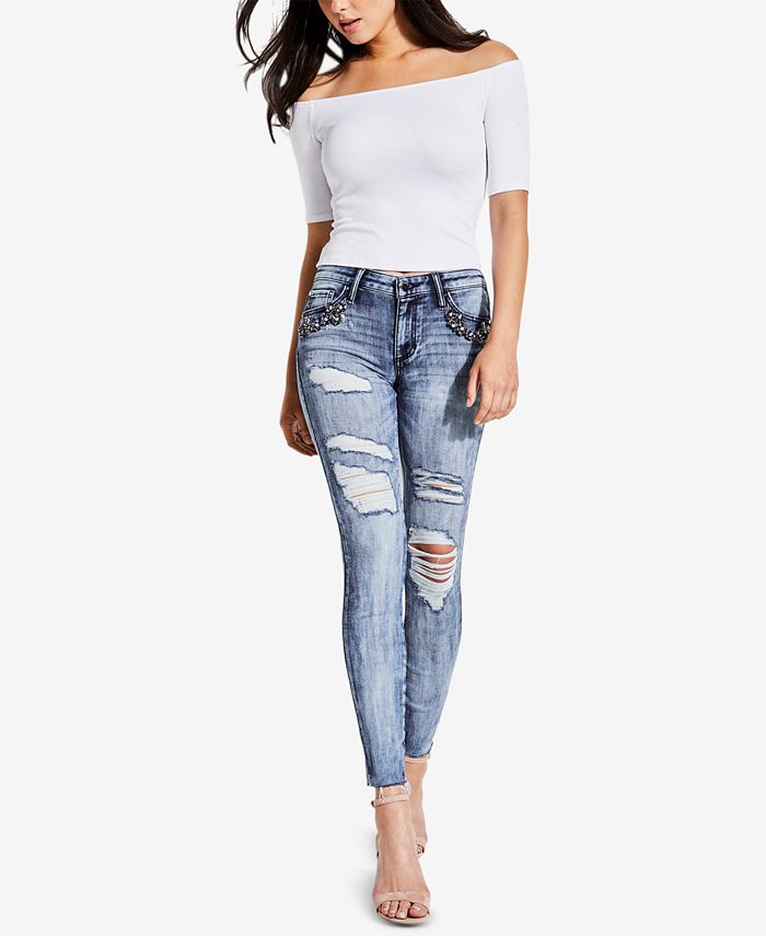 guess ripped jeans