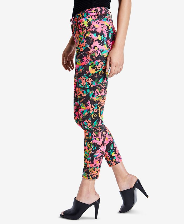 GUESS FloralPrint Skinny Jeans Macy's