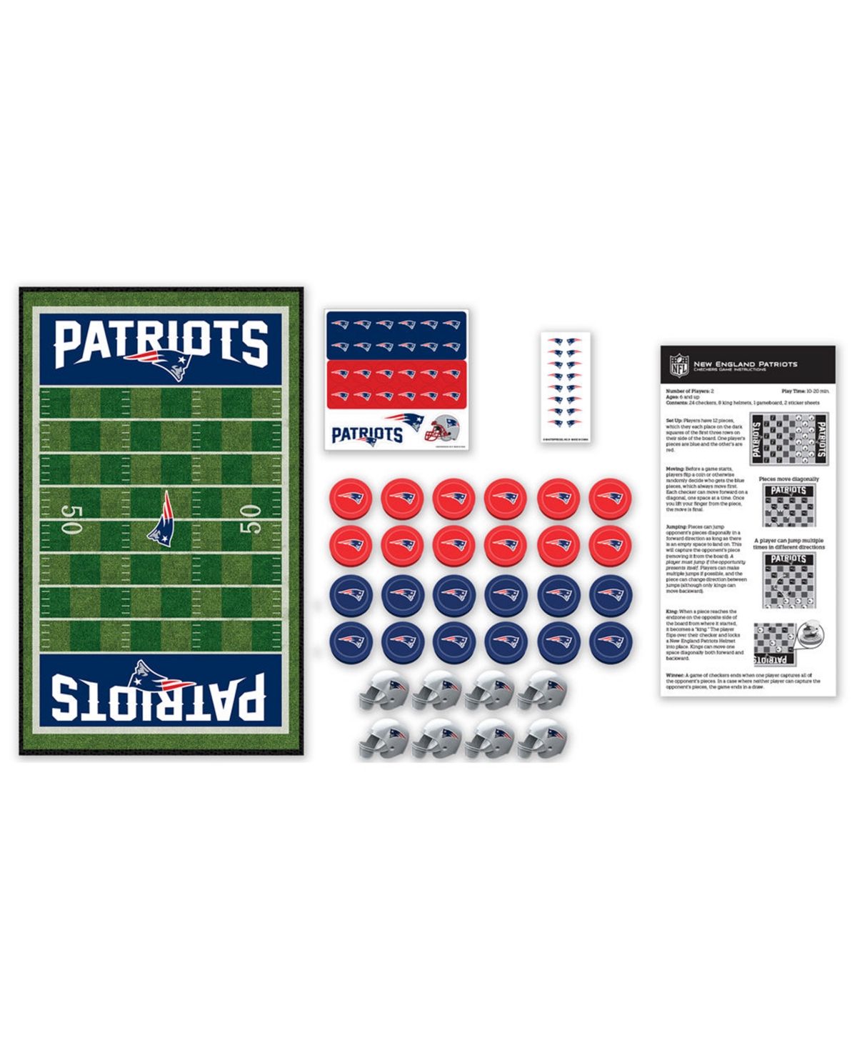 MASTERPIECES PUZZLES MASTERPIECES PUZZLE COMPANY NFL CHECKERS