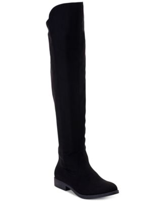 Style & Co Hayley Over-The-Knee Zip Boots, Created for Macy's - Macy's