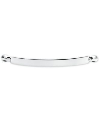 Michael Kors - Sterling Silver Interchangeable Slider Bracelet Center Bar