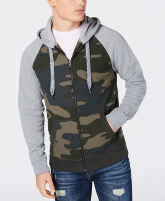 American Rag - Men's Heavy Fleece Camo Hoodie