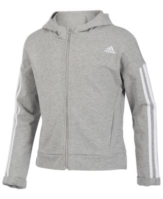 girls adidas zip up