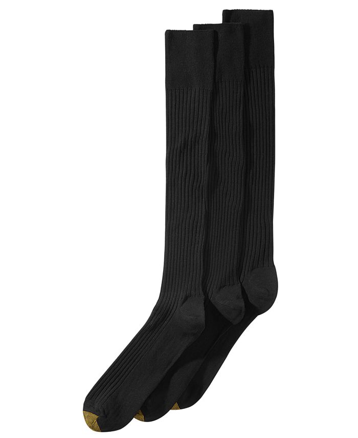 Gold Toe Men's 3Pk. Extended Size OverTheCalf Socks Macy's