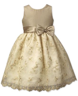 macys champagne dress