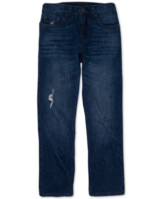 Levi's Big Boys 501 Skinny Distressed Jeans - Macy's