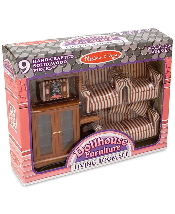 Melissa and Doug Melissa & Doug Victorian Dollhouse Furniture Bundle