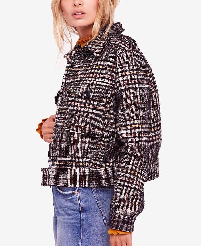Free people clearance eisenhower denim jacket