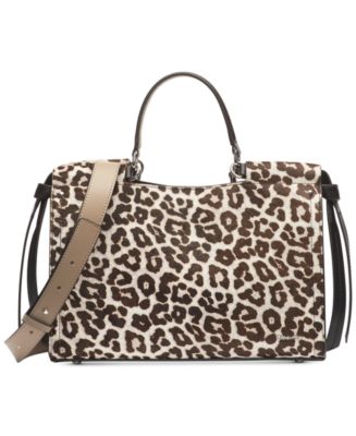 Calvin Klein Callie Leopard Print Tote - Macy's